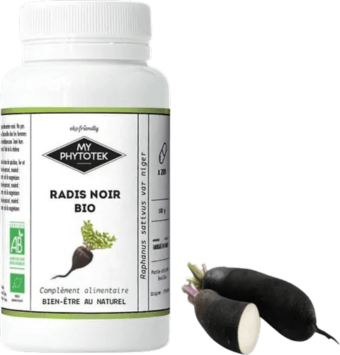 Zwarte radijs 90 Capsules BIO